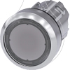 Imagem de Botao de pressao 22mm redondo plastico preto botao de comando