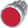 Imagem de Botao de pressao 22mm redondo metal alto brilho azul botao de pressao