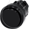 Imagem de Botao de pressao 22mm redondo plastico vermelho botao de comando