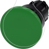 Imagem de Botao cogumelo 22mm redondo metal brilhante preto 30mm