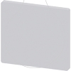 Imagem de Placa de identificacao 125x27mm placa preto sem inscricao