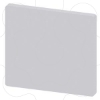Imagem de Placa de identificacao 125x27mm placa preto sem inscricao