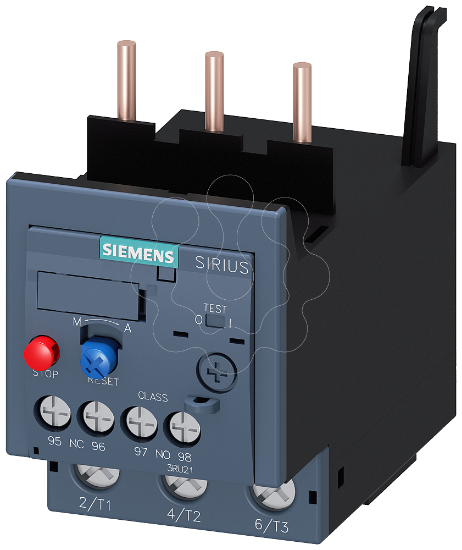 Imagem de Relé de sobrecarga 1,8-2,5A Proteção do motor S00, Class 10, montagem em contator