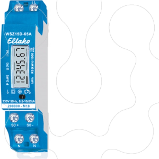Imagem de CONTADOR ENERGIA MONOFASICO WSZ15D-65A