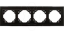 Mostrar detalhes para ESPELHO QUÁDRUPLO CRISTAL NEGRO/PRETO MATE Imagem de ESPELHO QUÁDRUPLO CRISTAL NEGRO/PRETO MATE