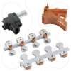 Imagem de padlocking device - for toggle - set of 2
