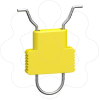 Imagem de padlocking device - for C120/NC45..125 toggle - set of 4