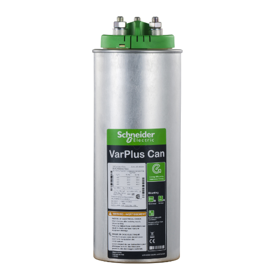 Imagem de VarPlus Can HDuty Capacitor - 33.9/40.7 kvar - 480 V - 50/60Hz