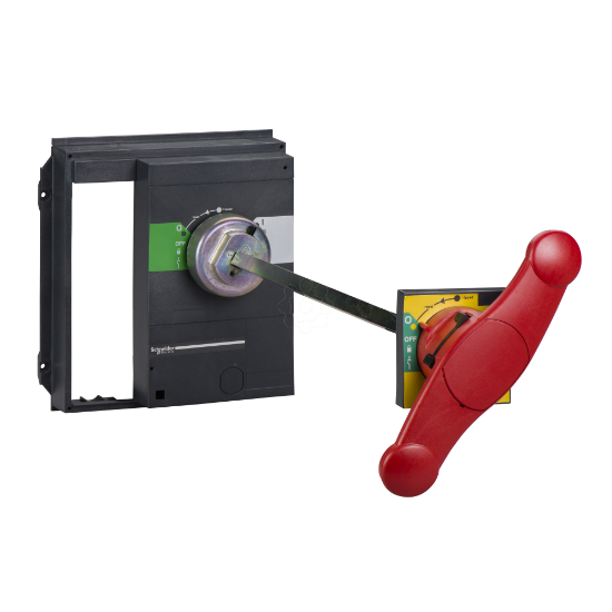 Imagem de RED/YELLOW EXTENDED ROTARY HANDLE