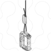 Imagem de Canalis - fixacao universal / cabo de aco para KBB