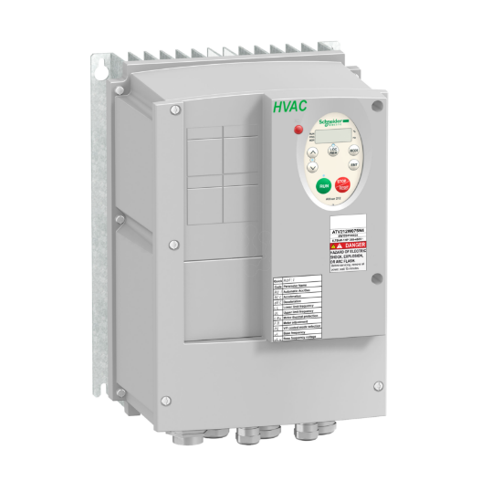 Imagem de Variador de velocidade ATV212 - 2.2kW - 3hp - 480V - 3ph - EMC classe C2 - IP55
