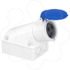 Imagem de PratiKa industrial socket - 32 A - 2P + E - 200...250 V AC - IP44