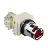 Imagem de Botao de pressao iluminado vermelho o 30 – mola encastrada – 24 v – 1 oc