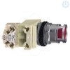 Imagem de Botao de pressao iluminado vermelho o 30 – mola encastrada – 24 v – 1 oc