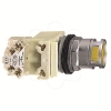 Imagem de Botao de pressao iluminado amarelo o 30 – mola encastrada – 24 v – 1 oc