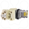 Imagem de Botao de pressao iluminado amarelo o 30 – mola encastrada – 24 v – 1 oc