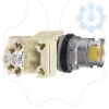 Imagem de Botao de pressao iluminado amarelo o 30 – mola encastrada – 24 v – 1 oc