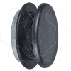 Imagem de 30mm preto   plastic blanking plg