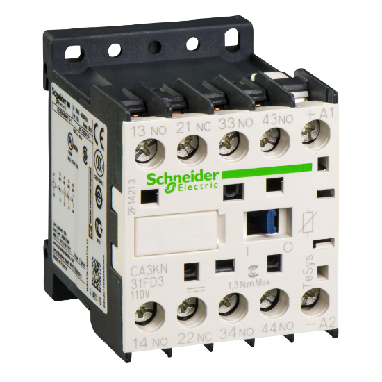 Imagem de TeSys K control relay   3 NO + 1 NC   = 690 V   110 V DC standard coil