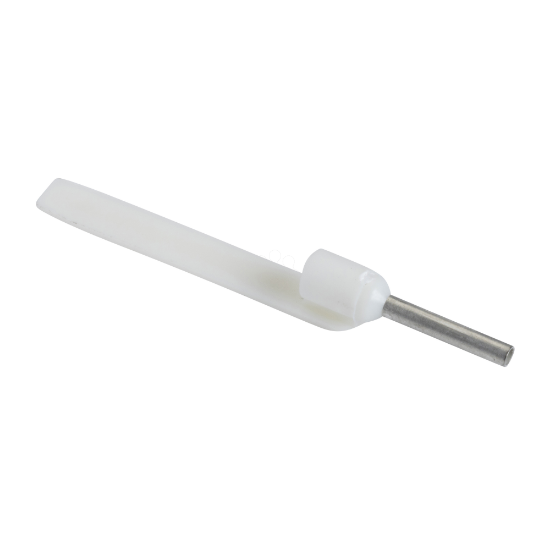 Imagem de ponteira simples com porta referencias – tamanho medio – 05 mm?   branco
