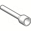 Imagem de ponteira simples – tamanho medio – 05 mm2   branco