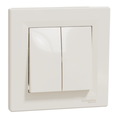 Mostrar detalhes para Asfora - Comutador de lustre - 10A - Creme Imagem de Asfora - Comutador de lustre - 10A - Creme