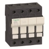 Imagem de TeSyS porta-fusivel 3P N 25A - tamanho fusivel 8.5 x 31.5 mm
