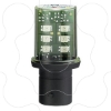 Imagem de Lampada led azul para sinalizacao - ba 15d - 120 v