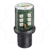Imagem de Lampada led azul para sinalizacao - ba 15d - 24 v