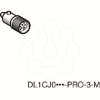 Imagem de Lampada led amarela para sinalizacao - ba 9s - 24 v ca cc