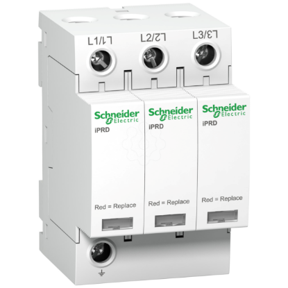 Mostrar detalhes para Descarregador de sobretensoes iPRD 40r kA 350V 3P com sinalizacao Imagem de Descarregador de sobretensoes iPRD 40r kA 350V 3P com sinalizacao
