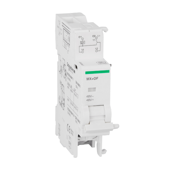 Imagem de BOBINA DE DESLIGAMENTO COM CONTATO AUXILIAR MX+OF PARA C120 48VCA-48VCC