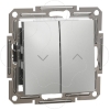 Imagem de Asfora - Botao de pressao de estores - 10A - Aluminio