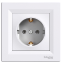 Mostrar detalhes para Asfora - Tomada 2P+T - 16A - Branco Imagem de Asfora - Tomada 2P+T - 16A - Branco