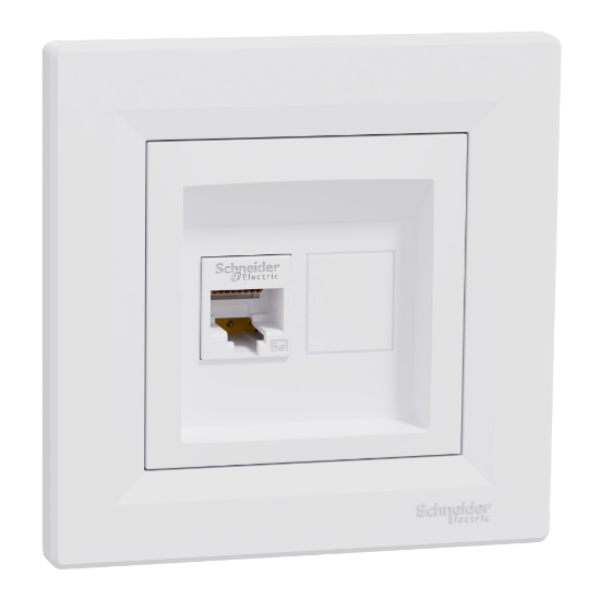 Imagem de Asfora - Tomada RJ45 categoria 5e UTP - Branco