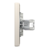 Imagem de Asfora - Tomada RJ45 dupla categoria 5e UTP - Creme