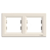 Imagem de Asfora - Quadro horizontal 2 elementos - Creme