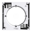 Mostrar detalhes para Asfora - Caixa de superficie 1 elemento - Branco Imagem de Asfora - Caixa de superficie 1 elemento - Branco