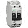Imagem de disjuntor TeSys para circuitos de comando - GB2-DB - 8 A - 2 polos - 2d