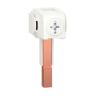 Imagem de Conector para cabos simples Acti9 35mm?  4 unidades