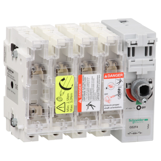 Imagem de interruptor seccionador para fusiveis TeSys GS2F - 4P 50A 14x51