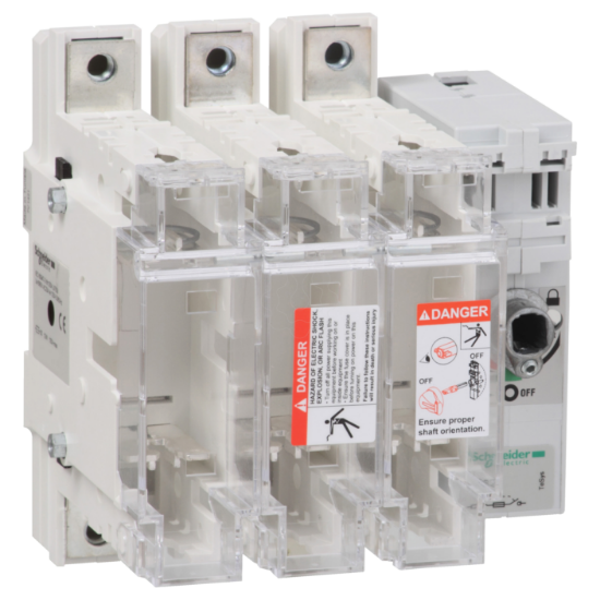 Imagem de interruptor seccionador para fusiveis TeSys GS2N - 3P 250A tamanho 1