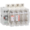 Imagem de interruptor seccionador para fusiveis TeSys GS2Q - 4P 400A tamanho 2 esquerdo