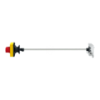 Imagem de Extended rotary handle kit TeSys GV2 IP65 red handle without trip indication for GV2L GV2P