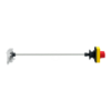 Imagem de Extended rotary handle kit TeSys GV2 IP65 red handle without trip indication for GV2L GV2P