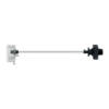 Imagem de Extended rotary handle kitTeSys GV3 IP54 black handle with trip indication for GV3L GV3P