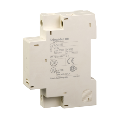 Mostrar detalhes para disparador por emissao de tensao TeSys GVAS - 415/440VCA Imagem de disparador por emissao de tensao TeSys GVAS - 415/440VCA