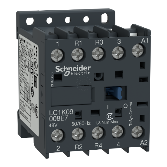 Imagem de Contactor TeSys K   4P2 NA+2 NF   AC 1   = 440 V 20 A   110 V bobina CA