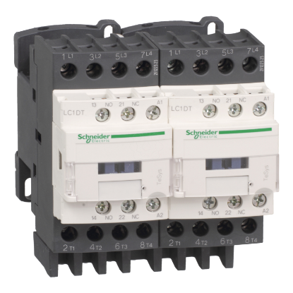 Mostrar detalhes para Inversor Tesys D   4P4 NA   AC 1   = 440 V 40 A   24 V CC bobina Imagem de Inversor Tesys D   4P4 NA   AC 1   = 440 V 40 A   24 V CC bobina