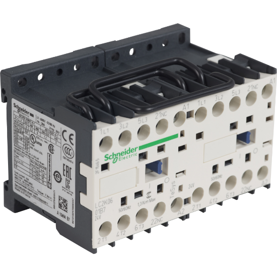 Imagem de Inversor Tesys K   3P3 NA   AC 3   = 440 V 6 A   24 V bobina CA